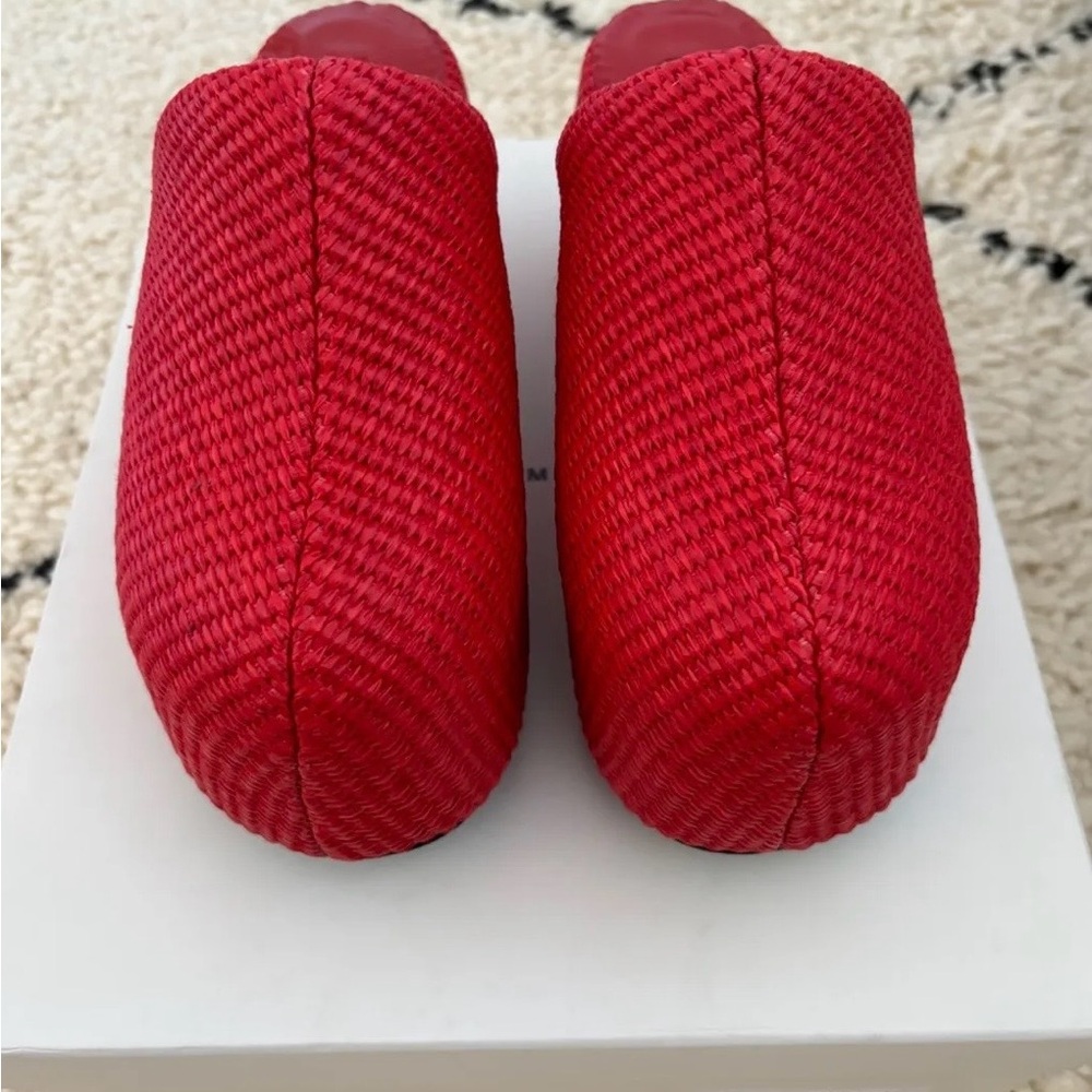 Simon Miller Raffia Platform Bubble Clog - Picture 2 of 6